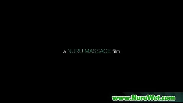 XXX سب سے اوپر کی ویڈیوز Nuru Massage slippery sex video 28