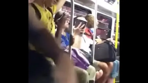 XXX hot excited on the subway top videa