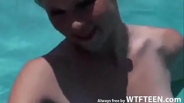 XXX My Ex Slutty Girl Thinks That Free Swimming In My Pool, But I Want To Blowjob Always free by WTFteen top Videos