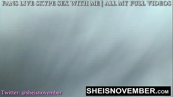XXX I'm Cramming My Wet Pussy With A Giant Object While My Saggy Big Boobs Jiggle And Talking JOI, Petite Black Girl Sheisnovember Oil Covered Body Dripping, With Cute Brown Booty Cheeks And Young Shaved Pussy Lips exposed on Msnovember κορυφαία βίντεο