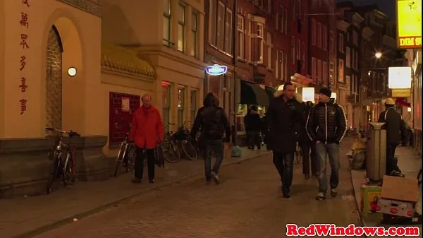 XXX Amsterdam prostitute facialized en iyi Videolar