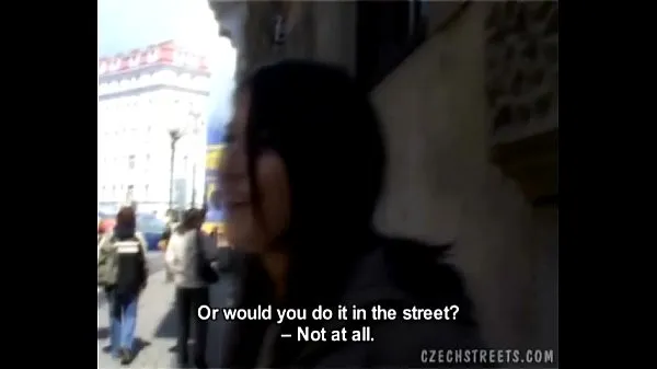 XXX CZECH Street sex for legnépszerűbb videók