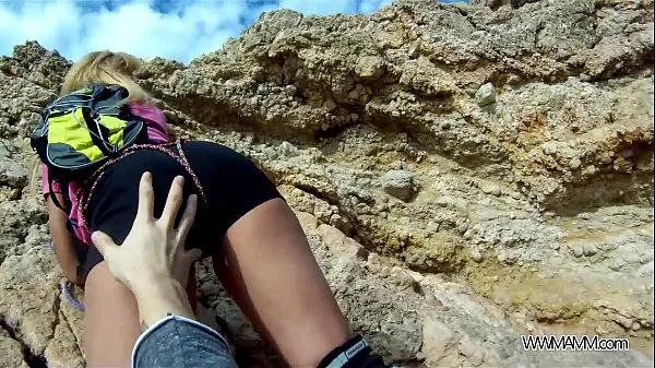 XXX MyFirstPublic Instructor of climbing fuck her student by the sea Video teratas