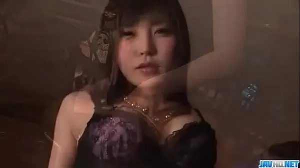 XXX سب سے اوپر کی ویڈیوز Hikaru Kirameki makes magic by sucking and fucking hard - More at