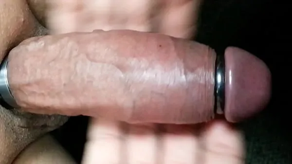 XXX سب سے اوپر کی ویڈیوز Ring make my cock excited and huge to the max