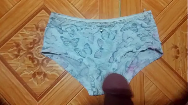 XXX سب سے اوپر کی ویڈیوز Sịp em đàn bướm xinh xắn | Cum on panties compilation the best