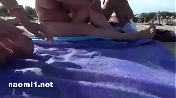 XXX public beach cap agde by naomi slut top Videos