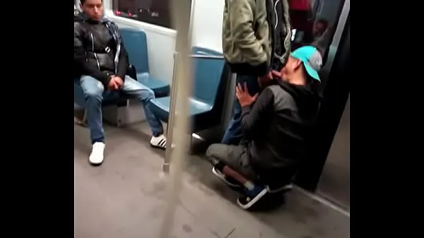 XXX Blowjob in the subway top videa