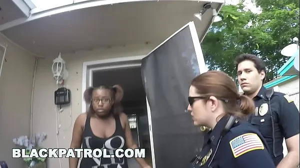 XXX BLACK PATROL - Police Officers Maggie Green and Joslyn Respond Domestic Disturbance Call top videoer