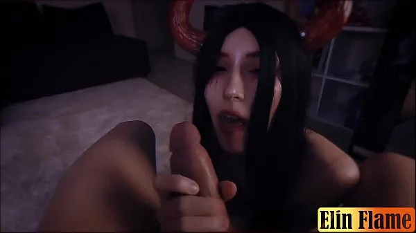 XXX My step sis possessed by a Demon Succubus fucked me till i creampie at Halloween night najboljših videoposnetkov