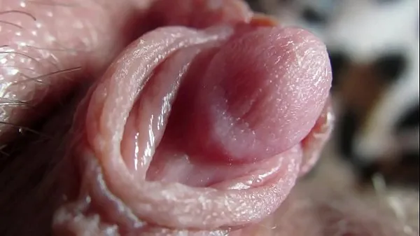 XXX Extreme close up on my huge clit head pulsating Video teratas