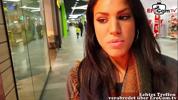 XXX German amateur latina teen public pick up in shoppingcenter and POV fuck with huge cum loads top Videos