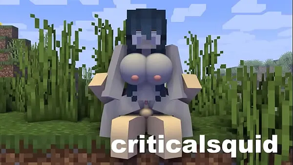 XXX سب سے اوپر کی ویڈیوز Minecraft Porn Animation - Girl with Huge Breasts Gets Pounded