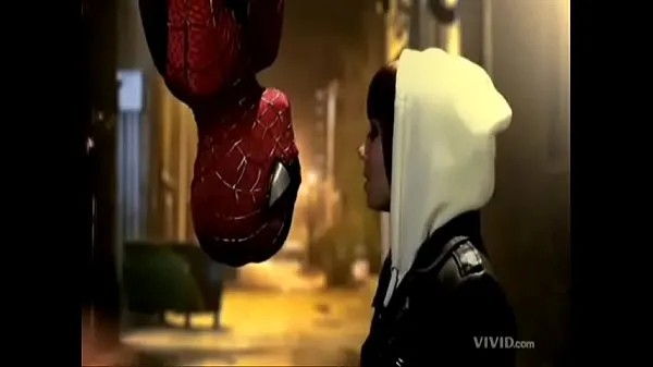 XXX Spider Man Scene - Blowjob / Spider Man scene toppvideoer