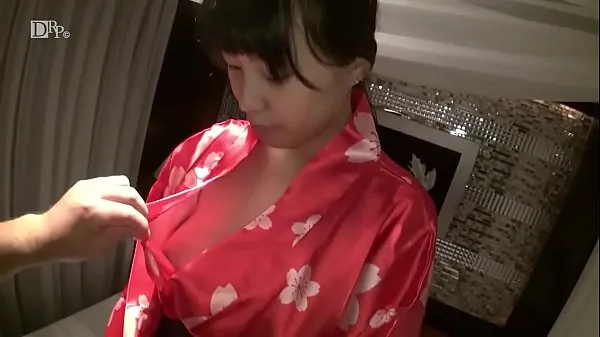 XXX Red yukata dyed white with breast milk 1 Video teratas