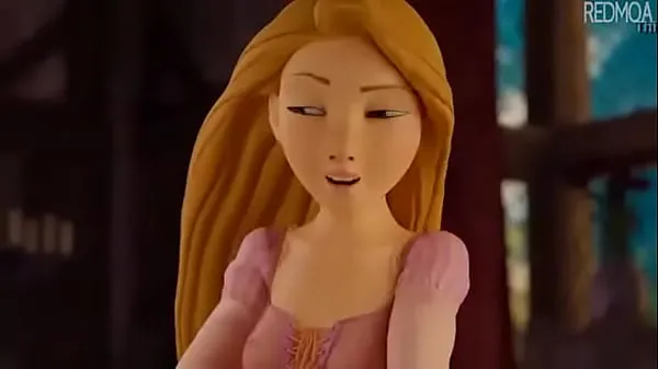 XXX Rapunzel giving a blowjob to flynn | visit top Videos