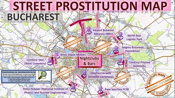 XXX Street Prostitution Map of Bucharest, Romania, Rumänien with Indication where to find Streetworkers, Freelancers and Brothels. Also we show you the Bar, Nightlife and Red Light District in the City najboljših videoposnetkov