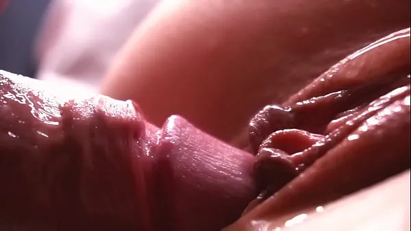 XXX SLOW MOTION. Extremely close-up. Sperm dripping down the pussy วิดีโอยอดนิยม