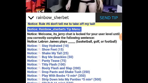 XXX Rainbow sherbet Chaturbate Strip Show 28/01/2021 top Vídeos