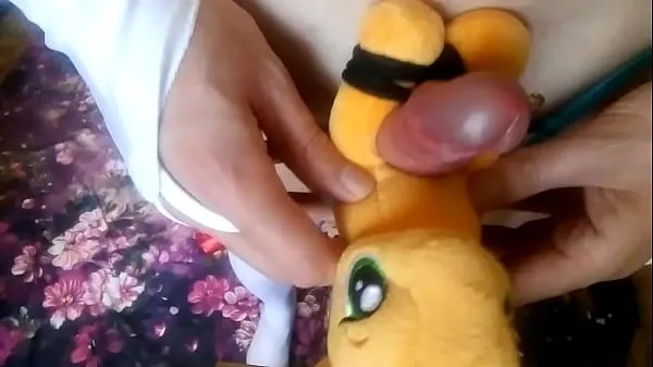 XXX masturbation with plush toy mlp Apple Jack top videoer
