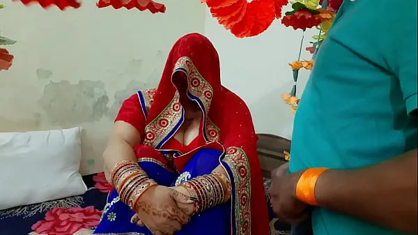 XXX سب سے اوپر کی ویڈیوز By luring the bride Avni, he pushed her pussy