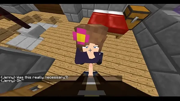 XXX Jenny Gives a Blowjob | Minecraft Mod toppvideoer