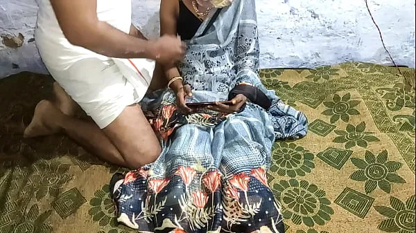 XXX Indian village wife In gray sari romantic fuking top Videos