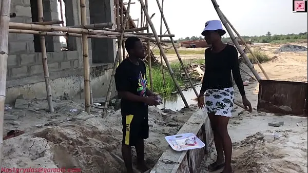 XXX I HAD SEX WITH A SACHET WATER HAWKER IN A CONSTRUCTION BUILDING IN LAGOS en iyi Videolar