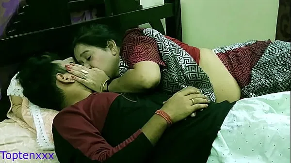 XXX Indian Bengali Milf stepmom teaching her stepson how to sex with girlfriend!! With clear dirty audio วิดีโอยอดนิยม