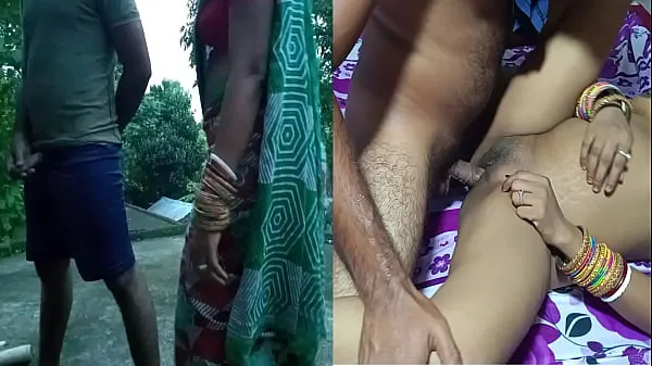 XXX Neighbor Bhabhi Caught shaking cock on the roof of the house then got him fucked najlepsze filmy