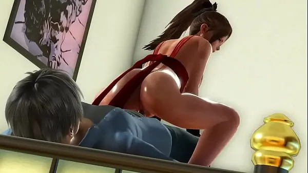 XXX Mai Shiranui the king of the fighters cosplay has sex with a man in hot porn hentai gameplay bästa videor