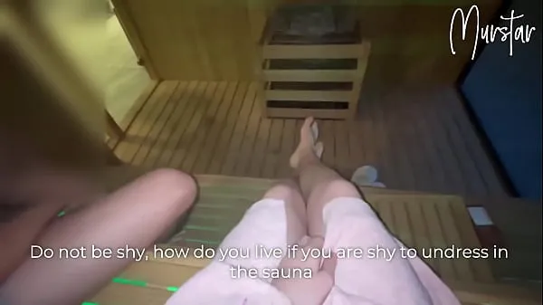 XXX Risky blowjob in hotel sauna.. I suck STRANGER bästa videor
