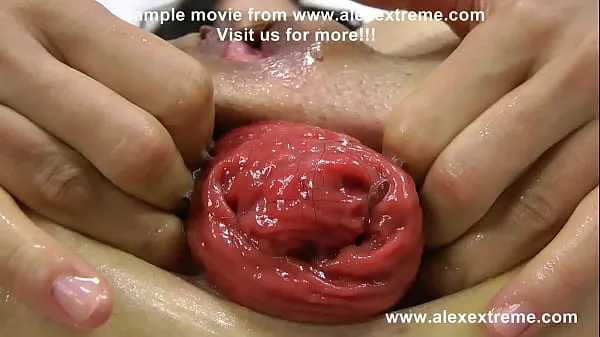 XXX Sexy pornstar Stacy Bloom take big purple dildo up her hot ass & anal prolapse top video's