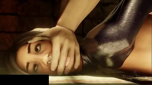 XXX سب سے اوپر کی ویڈیوز RopeDude Lara's BDSM