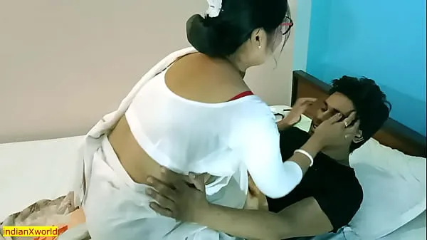 XXX Indian sexy nurse best xxx sex in hospital !! with clear dirty Hindi audio top Videos