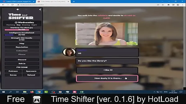 XXX Time Shifter ( itchio Free) Visual Novel toppvideoer