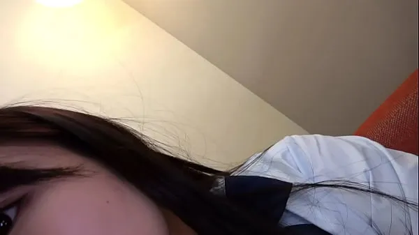 XXX Sex with JK with beautiful skin and beautiful with plenty of saliva feels good. The butt that can be seen in the doggy style is erotic. She feels pleasure for pussy is pushed hard. Japanese amateur 18yo teen porn top videoer