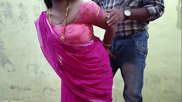 XXX Sister-in-law looks amazing wearing pink saree, today I will not leave sister-in-law, I will keep her pussy torn top Videos