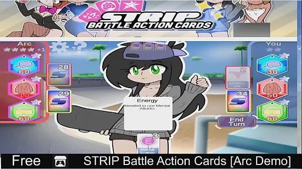 XXX STRIP Battle Action Cards [Arc Demo toppvideoer