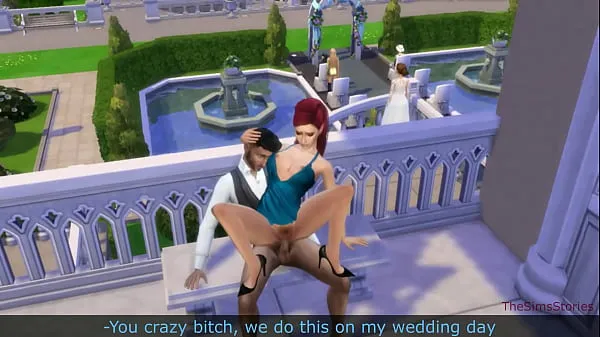 XXX The sims 4, the groom fucks his mistress before marriage วิดีโอยอดนิยม