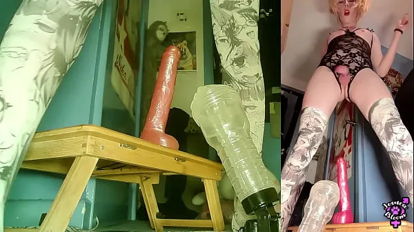 XXX Fucking Fleshlight & Dildo Together With Cumplay Jessica Bloom top videoer