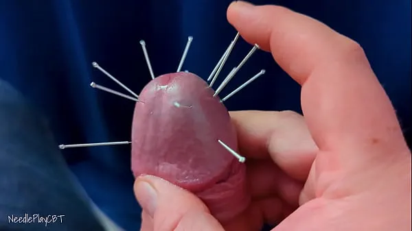 XXX Ruined Orgasm with Cock Skewering - Extreme CBT, Acupuncture Through Glans, Edging & Cock Tease najboljših videoposnetkov