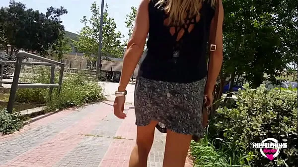 XXX nippleringlover kinky mother no panties flashing pierced pussy on public street and supermarket κορυφαία βίντεο
