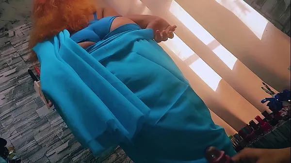 XXX سب سے اوپر کی ویڈیوز Saree Wearing Sexy Sheron Deep Blowjob and Hard Pussy Fuck