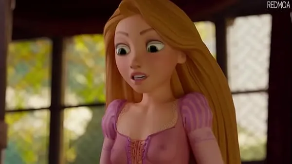 XXX Rapunzel Sucks Cock For First Time (Animation top Videos
