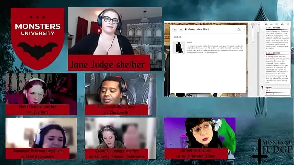 XXX Monsters University Episode 1 with Game Master Jane Judge najboljših videoposnetkov
