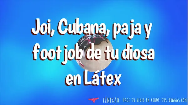 XXX Sell-your-panties - JOI, Cuban, handjob and footjob from your goddess in Latex - Fenix10 najboljših videoposnetkov
