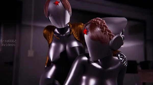 XXX Twins Sex scene in Atomic Heart l 3d animation en iyi Videolar
