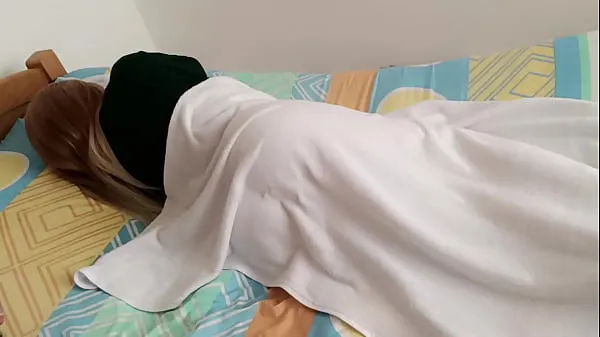 XXX I put my big cock between her fluffy buttocks and when she realized it I put it in her without a condom... fucking after her classes Video hàng đầu