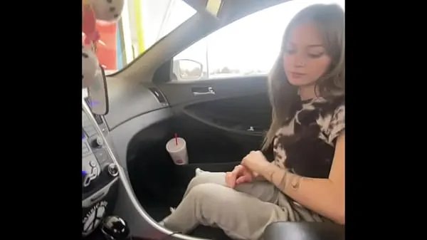 XXX Sucking My Boyfriends Cock In The Car ;) Full video on top video's